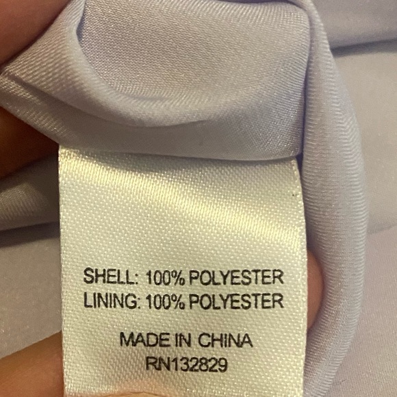 Lovers + Friends lavender purple sleeveless plunging neckline formal prom dress - Picture 12 of 12